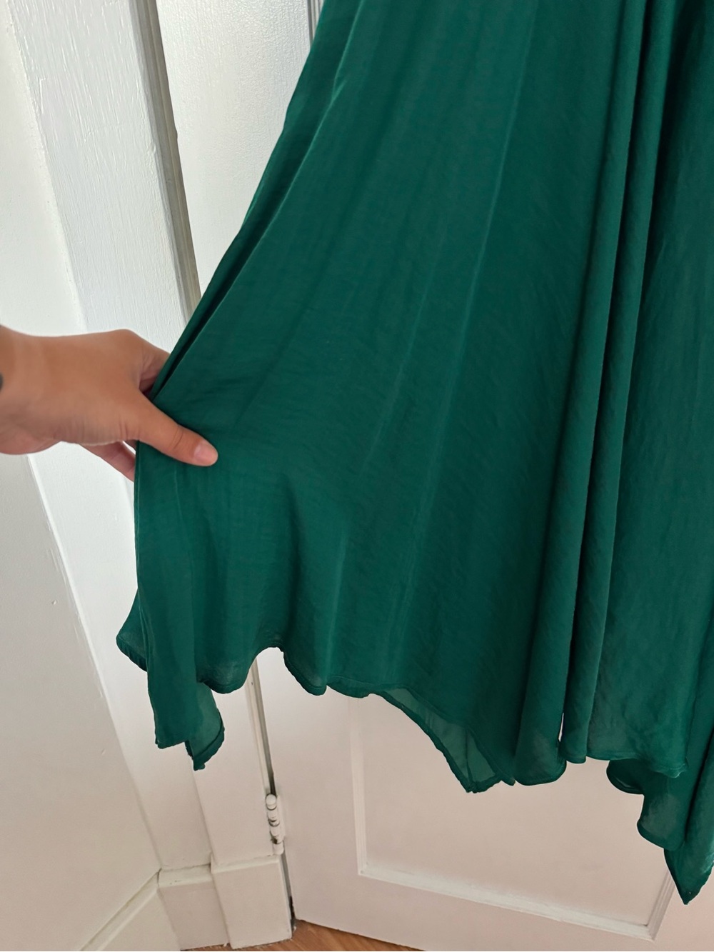 Kimchi Blue Whimsy Green Full Skirt Dress - Picture 6 of 13